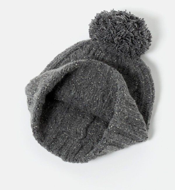 BEAUTY&YOUTH UNITED ARROWS「ネップ ポンポン ニットキャップ 2WAY」|ニット帽|