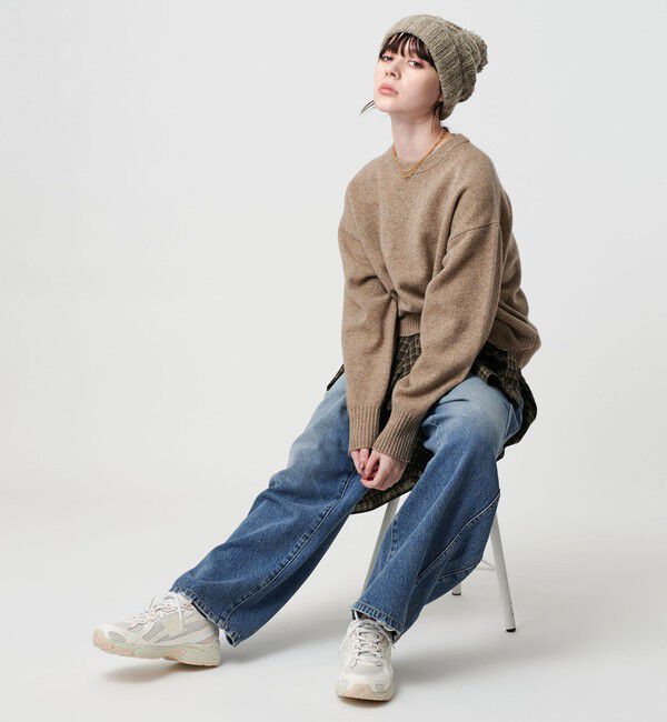 BEAUTY&YOUTH UNITED ARROWS「ネップ ポンポン ニットキャップ 2WAY」|ニット帽|