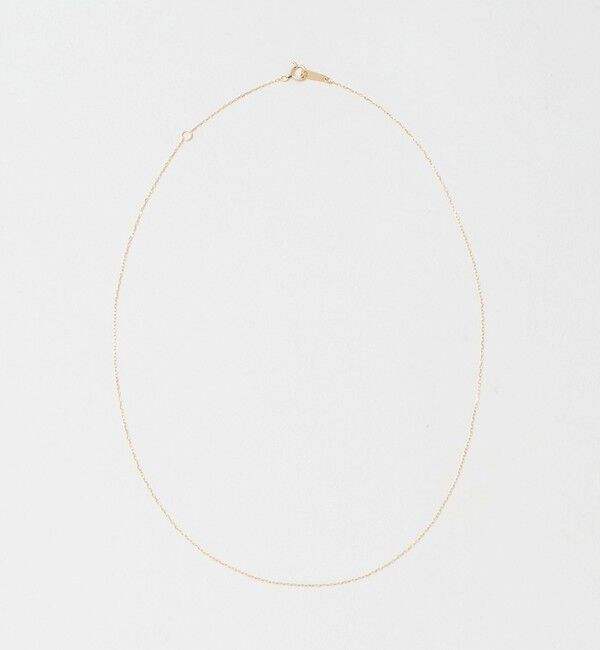 BEAUTY&YOUTH UNITED ARROWS「K10 スリム ネックレス」|ネックレス|