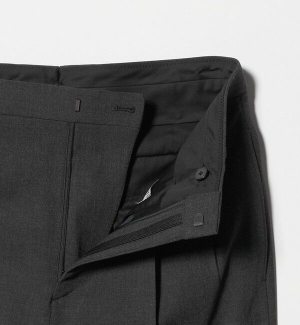 BEAUTY&YOUTH UNITED ARROWS「ダブル T/R 2プリーツ ボリューム スラックス NO.9 ウォッシャブル」|チノ|