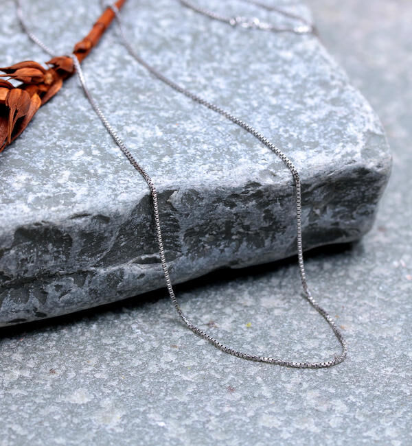 Ray BEAMS 「Ray BEAMS / K10 ベネチアン ネックレス」|ネックレス|WHITE GOLD