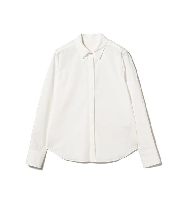 Demi-Luxe BEAMS 「AK+1 / 刺繍 レギュラーカラーシャツ」|シャツ・ブラウス|