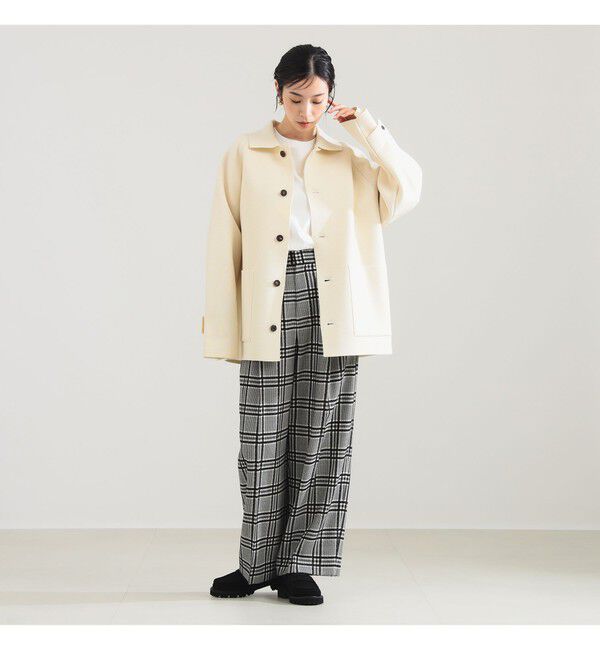 Demi-Luxe BEAMS 「BATONER / ミラノリブ カバーオール」|ブルゾン・スタジャン|