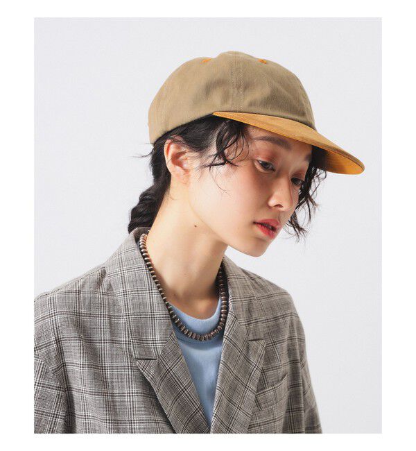BEAMSBOY「【別注】Winner Caps / スエード &times; ツイル キャップ」|その他|