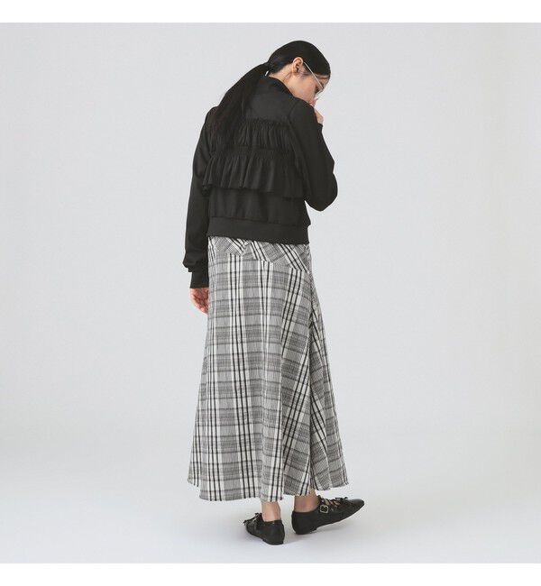 Ray BEAMS 「フリル ジャージ ブルゾン」|スウェット・ジャージ|