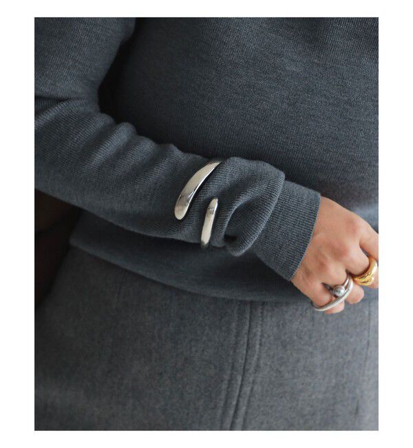 Demi-Luxe BEAMS 「ツイスト バングル」|その他|SILVER