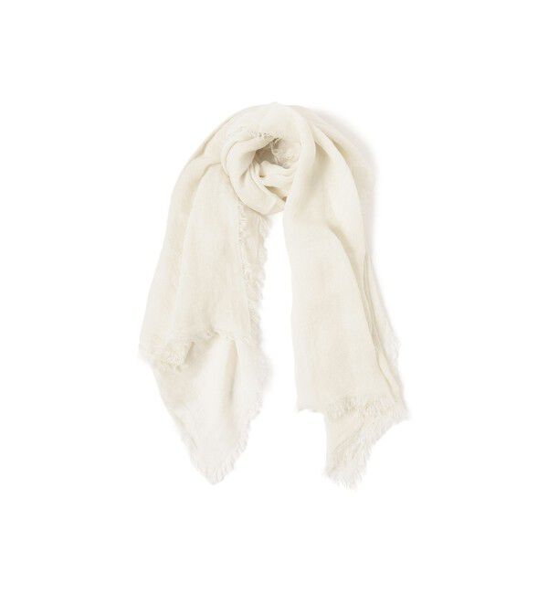 Demi-Luxe BEAMS 「ASAUCE MELER / リネン ガーゼ ストール」|ストール|