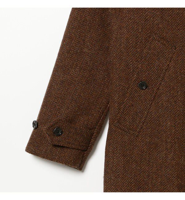 BEAMS PLUS「BEAMS PLUS / ハリスツイード バルカラー コート」|その他|