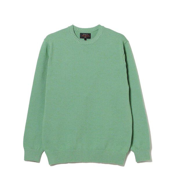 BEAMS PLUS「Crew LilyYarn 7G」|ニット・セーター|