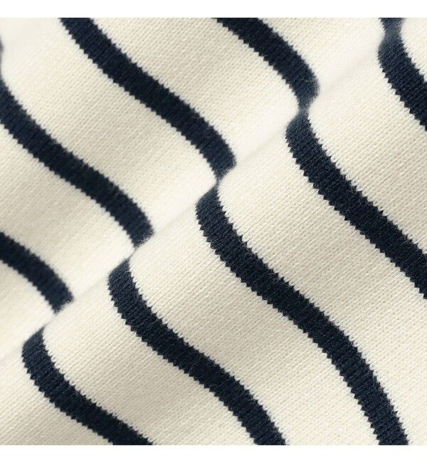 BEAMS PLUS「フライス ストライプ ハイネック」|Tシャツ・カットソー|