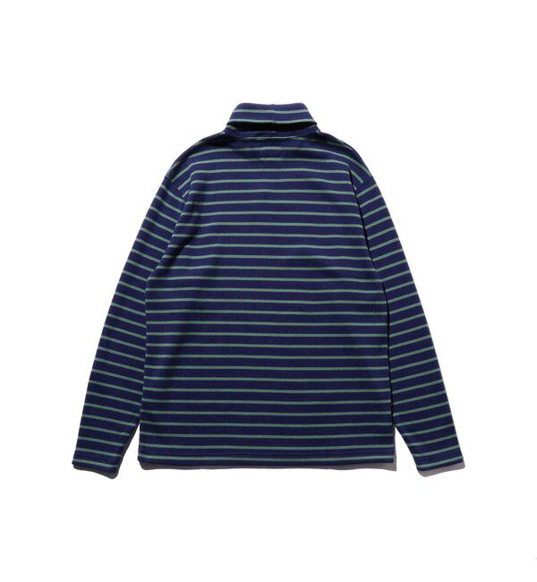 BEAMS PLUS「フライス ストライプ ハイネック」|Tシャツ・カットソー|