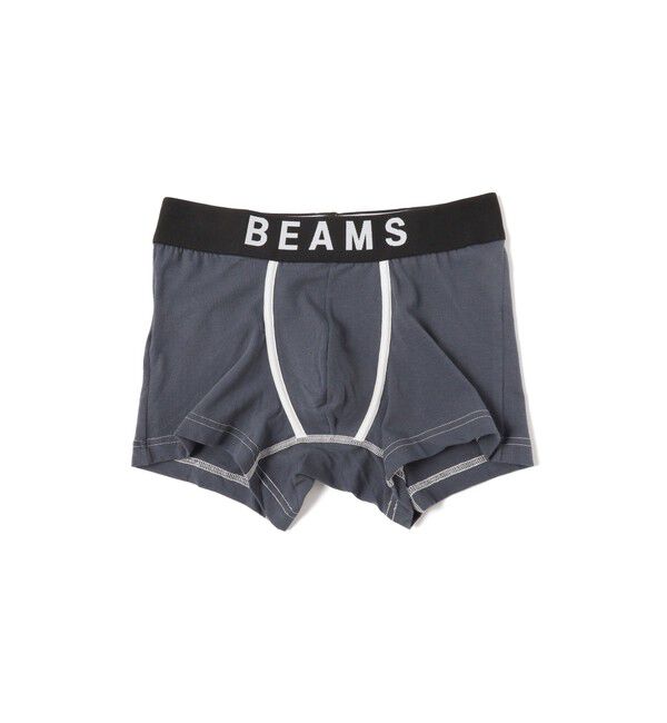 BEAMS「パイピング ボクサーパンツ」|インナー|INK_NAVY