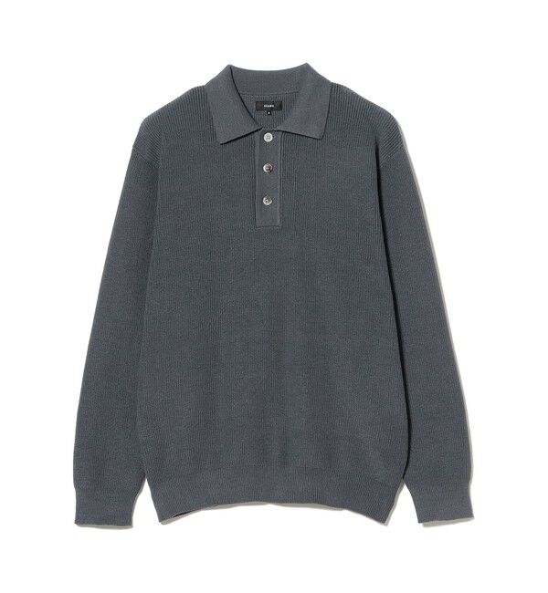BEAMS「12ゲージ アゼ ニットポロ」|ニット・セーター|