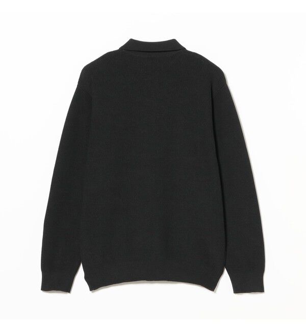 BEAMS「12ゲージ アゼ ニットポロ」|ニット・セーター|