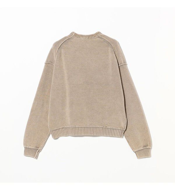 BEAMS「7ゲージ フェード クルーネック ニット」|ニット・セーター|