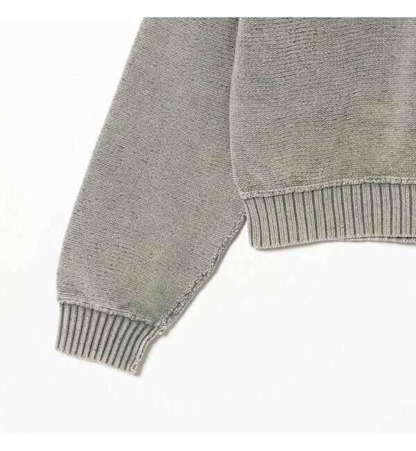 BEAMS「7ゲージ フェード クルーネック ニット」|ニット・セーター|