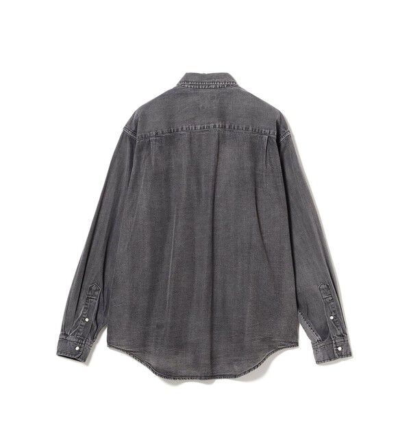 BEAMS「デニム ボタンダウンシャツ」|シャツ・ブラウス|