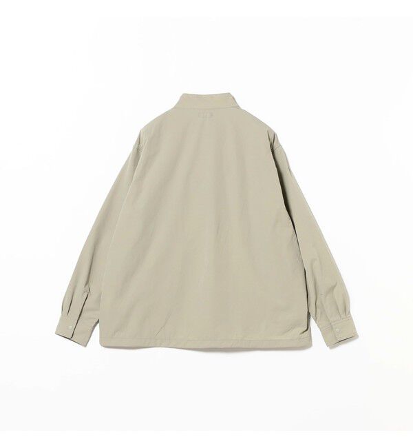 BEAMS「撥水 ワイドフィット プルオーバーシャツ」|シャツ・ブラウス|