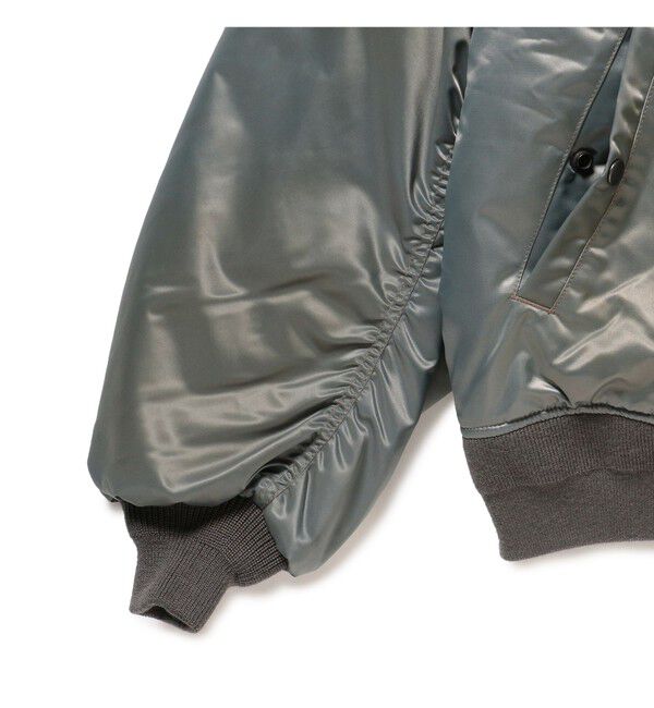 BEAMS「ワイドショートフィット B-15タイプ フライトジャケット」|ブルゾン・スタジャン|