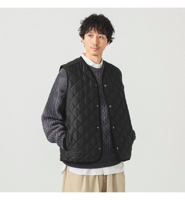 BEAMS「【別注】Traditional Weatherwear / Quilted Vest」|ベスト・ジレ|