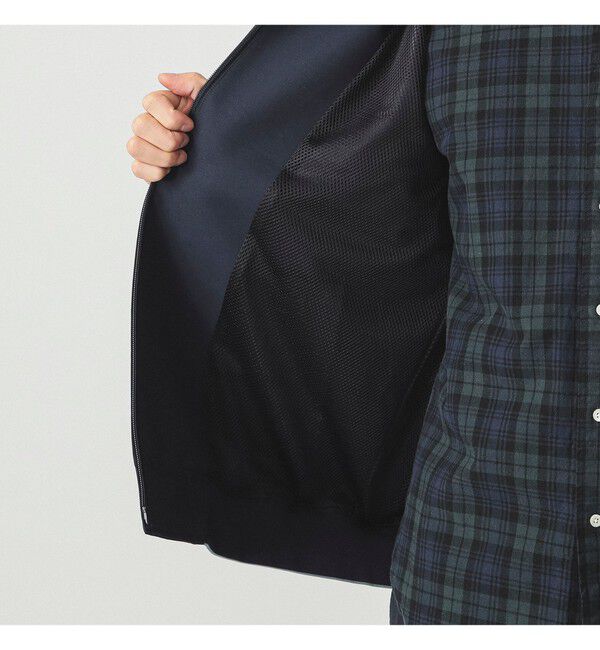 BEAMS「【別注】FRED PERRY / ハリントン?ジャケット 25FW」|ブルゾン・スタジャン|