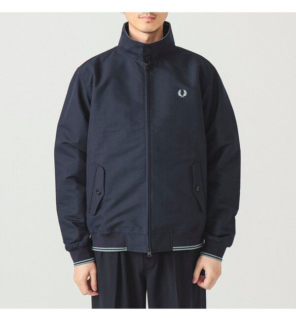 BEAMS「【別注】FRED PERRY / ハリントン?ジャケット 25FW」|ブルゾン・スタジャン|