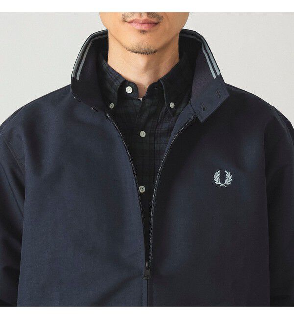 BEAMS「【別注】FRED PERRY / ハリントン?ジャケット 25FW」|ブルゾン・スタジャン|