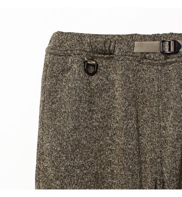 BEAMS「【別注】Gramicci / ボンディング ニット フリースパンツ」|チノ|