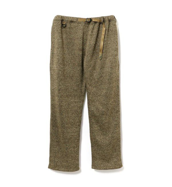 BEAMS「【別注】Gramicci / ボンディング ニット フリースパンツ」|チノ|