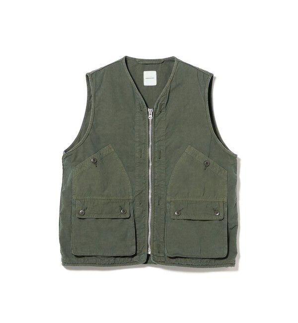 BEAMS PLUS「sage de cret / Long Work Vest」|ベスト・ジレ|