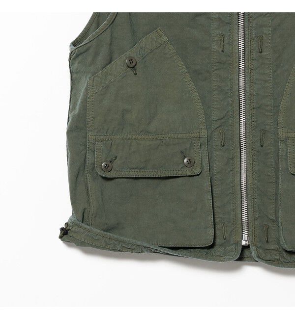 BEAMS PLUS「sage de cret / Long Work Vest」|ベスト・ジレ|