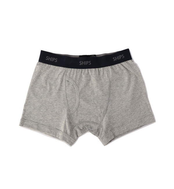 SHIPS「SC: SHIPS(シップス) ボクサーパンツ」|インナー|グレー