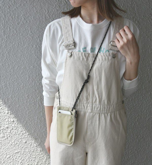 SHIPS any「【SHIPS any別注】MAISON CANVVAS: 【ユニセックス】 マルチ ポーチ◇」|ポーチ|ベージュ