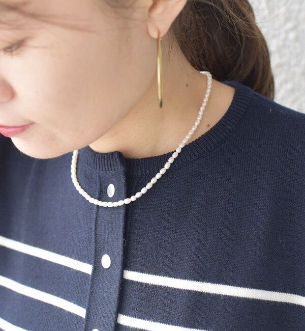 SHIPS for women「ミニ淡水パールネックレス◇」|ネックレス|オフホワイト