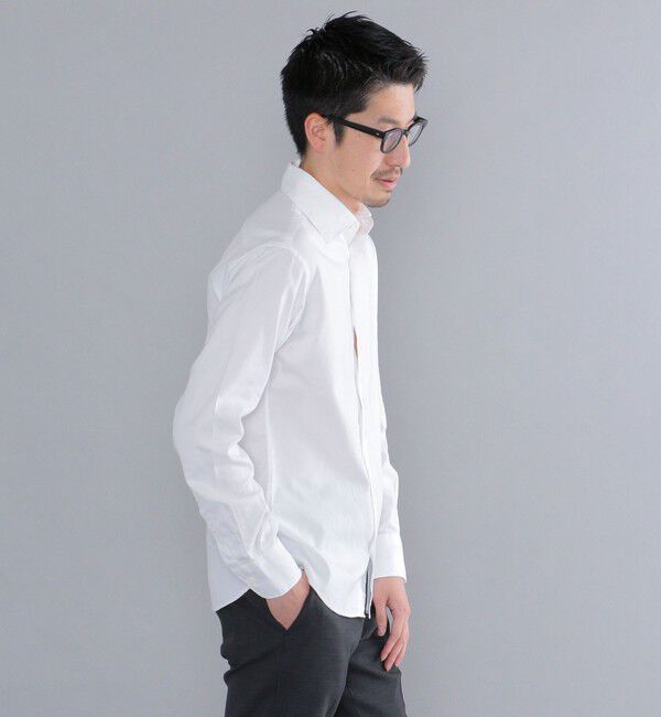 SHIPS「SHIPS：ウォッシュド オックスフォード カラー 無地 シャツ」|シャツ・ブラウス|