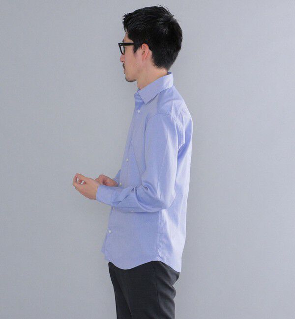 SHIPS「SHIPS：ウォッシュド オックスフォード カラー 無地 シャツ」|シャツ・ブラウス|