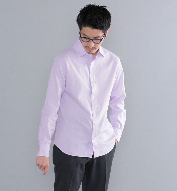 SHIPS「SHIPS：ウォッシュド オックスフォード カラー 無地 シャツ」|シャツ・ブラウス|