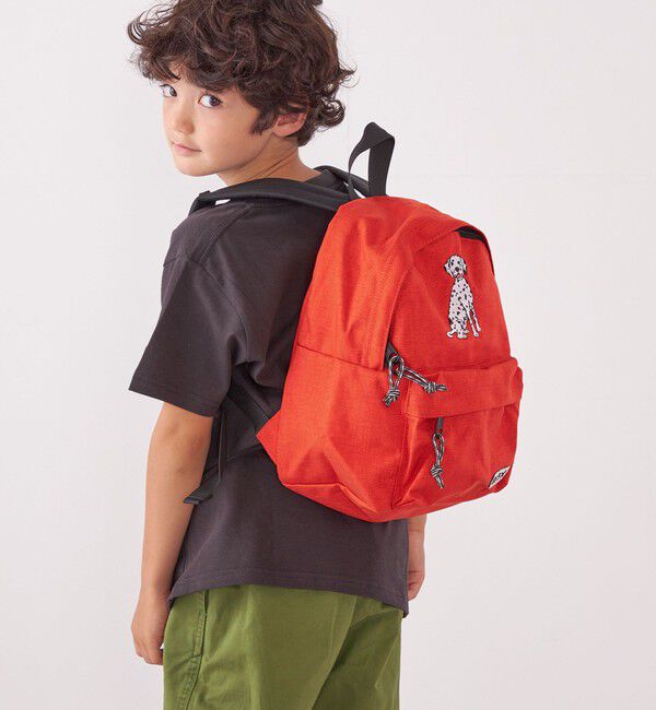 SHIPS any「【SHIPS any別注】OUTDOOR PRODUCTS: 刺繍 バックパック<KIDS>◇」|リュック|オレンジ