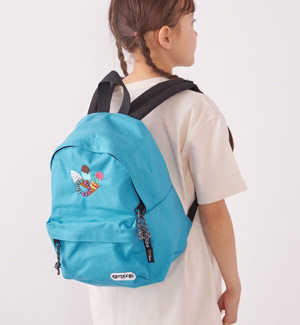SHIPS any「【SHIPS any別注】OUTDOOR PRODUCTS: 刺繍 バックパック<KIDS>◇」|リュック|ライトブルー