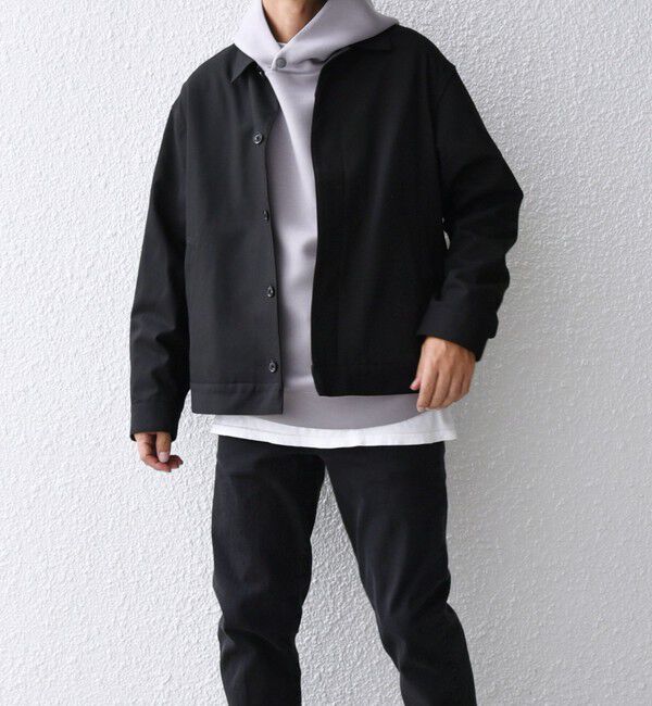 SHIPS any「SHIPS any: 〈手洗い可能〉 ショート ブルゾン 24FW◇」|ブルゾン・スタジャン|