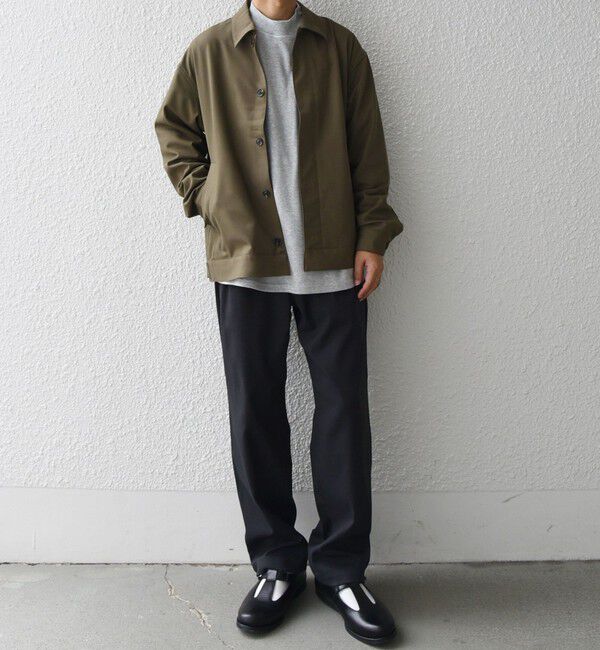 SHIPS any「SHIPS any: 〈手洗い可能〉 ショート ブルゾン 24FW◇」|ブルゾン・スタジャン|