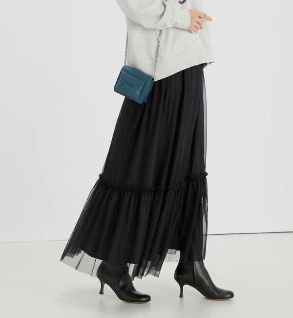 SHIPS for women「〈手洗い可能〉チュール リバーシブル ギャザー スカート◇」|スカート|