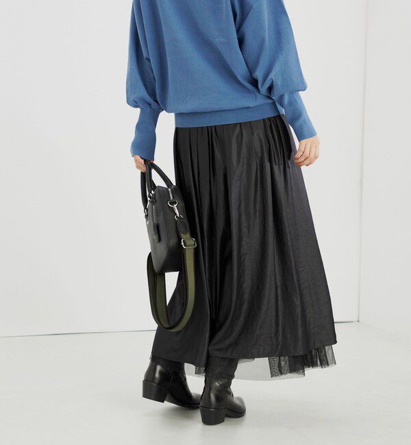 SHIPS for women「〈手洗い可能〉チュール リバーシブル ギャザー スカート◇」|スカート|