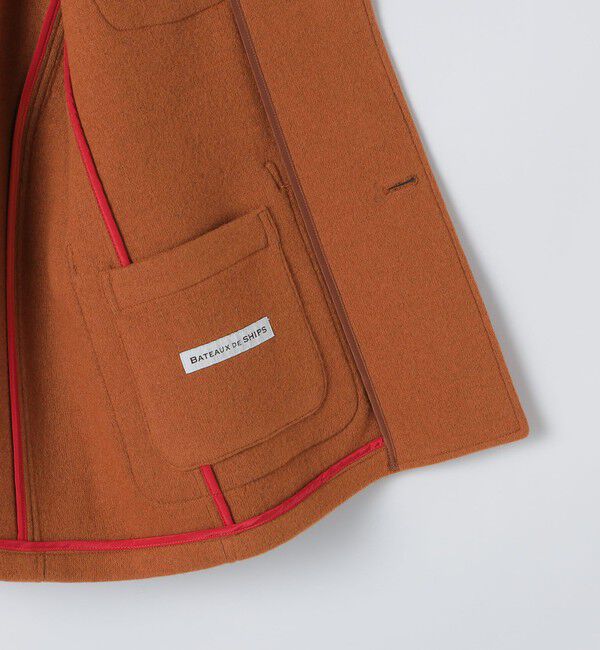 SHIPS「BATEAUX DE SHIPS: ボイルドウール スタンド ジャケット」|テーラードジャケット|