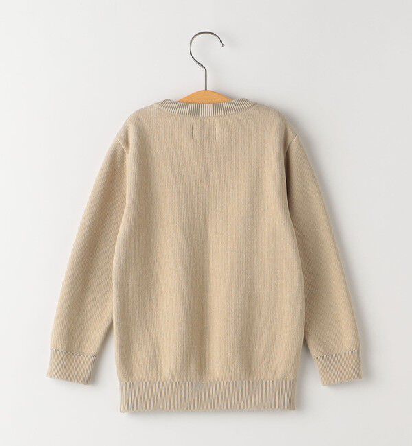 SHIPS KIDS「ARCH&LINE:110～145cm /〈手洗い可能〉オーガニック コットン  I&rsquo;M KNIT」|ニット・セーター|