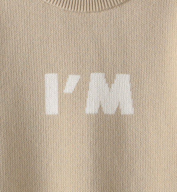 SHIPS KIDS「ARCH&LINE:110～145cm /〈手洗い可能〉オーガニック コットン  I&rsquo;M KNIT」|ニット・セーター|