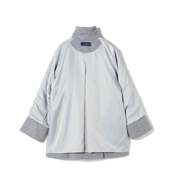 SHIPS for women「【WEB限定】〈手洗い可能〉ウール ライク ジャージー メルトン 2WAY Pコート」|ピーコート|