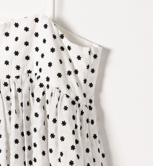 SHIPS any「bon_meur: フラワー エンブロイダリー キャミ ブラウス」|シャツ・ブラウス|