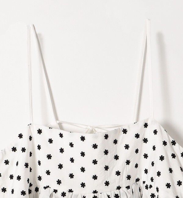 SHIPS any「bon_meur: フラワー エンブロイダリー キャミ ブラウス」|シャツ・ブラウス|