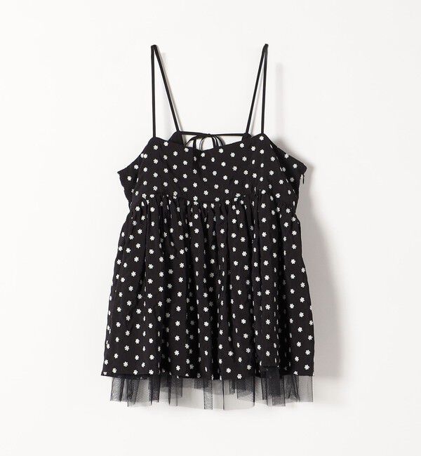 SHIPS any「bon_meur: フラワー エンブロイダリー キャミ ブラウス」|シャツ・ブラウス|